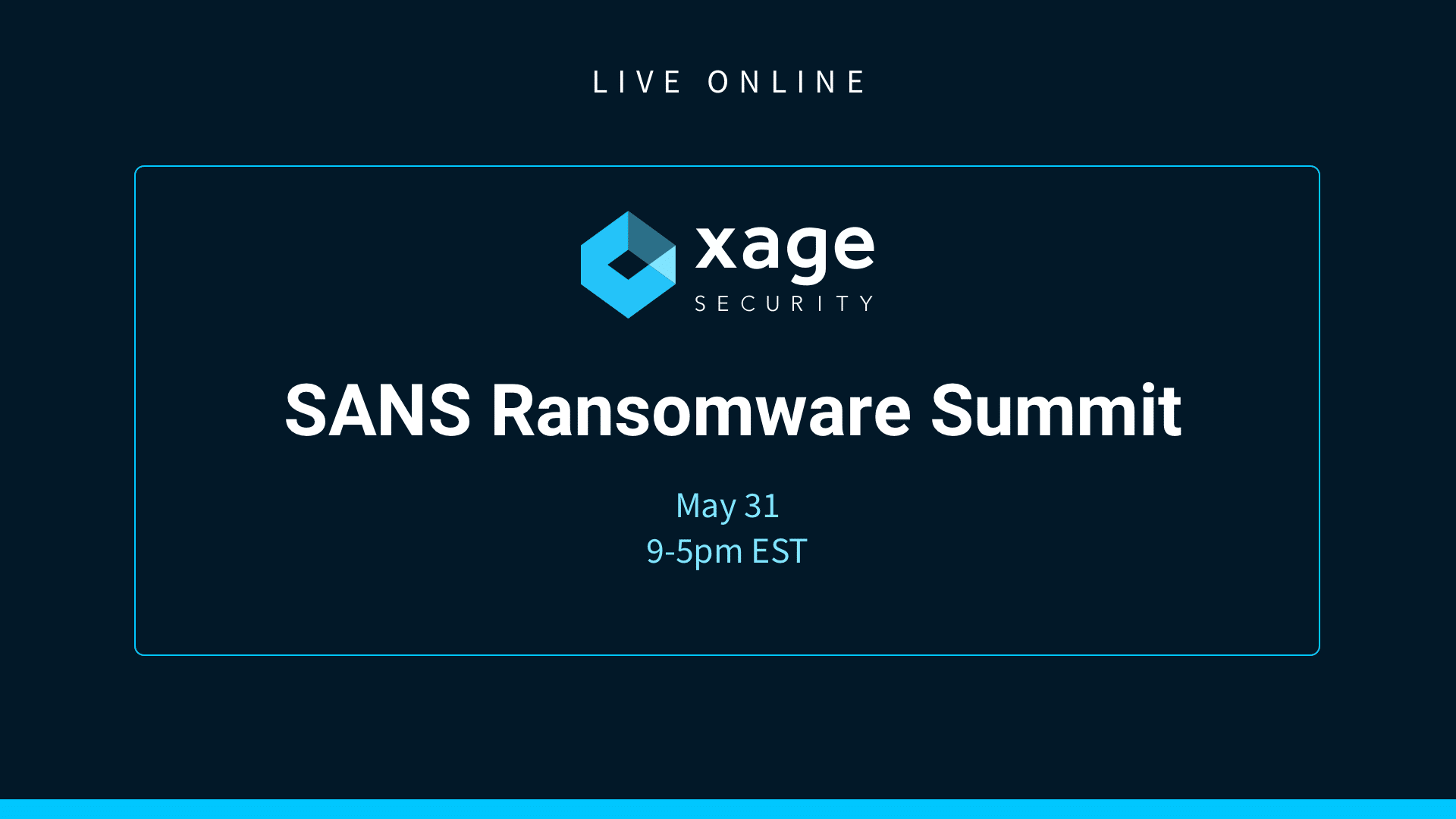 SANS Ransomware Summit 2024