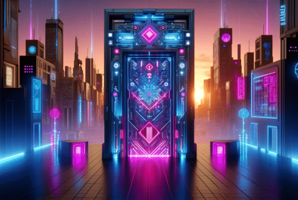 Image of an Arcane Door generated by ChatGPT.
